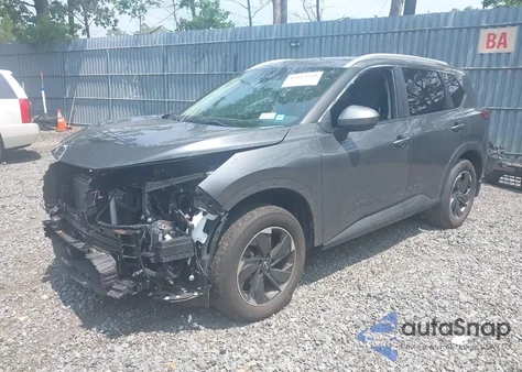 2024 Nissan Rogue Sv Intelligent Awd из США, поврежденный, VIN JN8BT3BB9RW438000